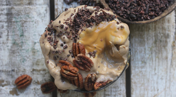 Choc Peanut Butter Protein Smoothie Bowl