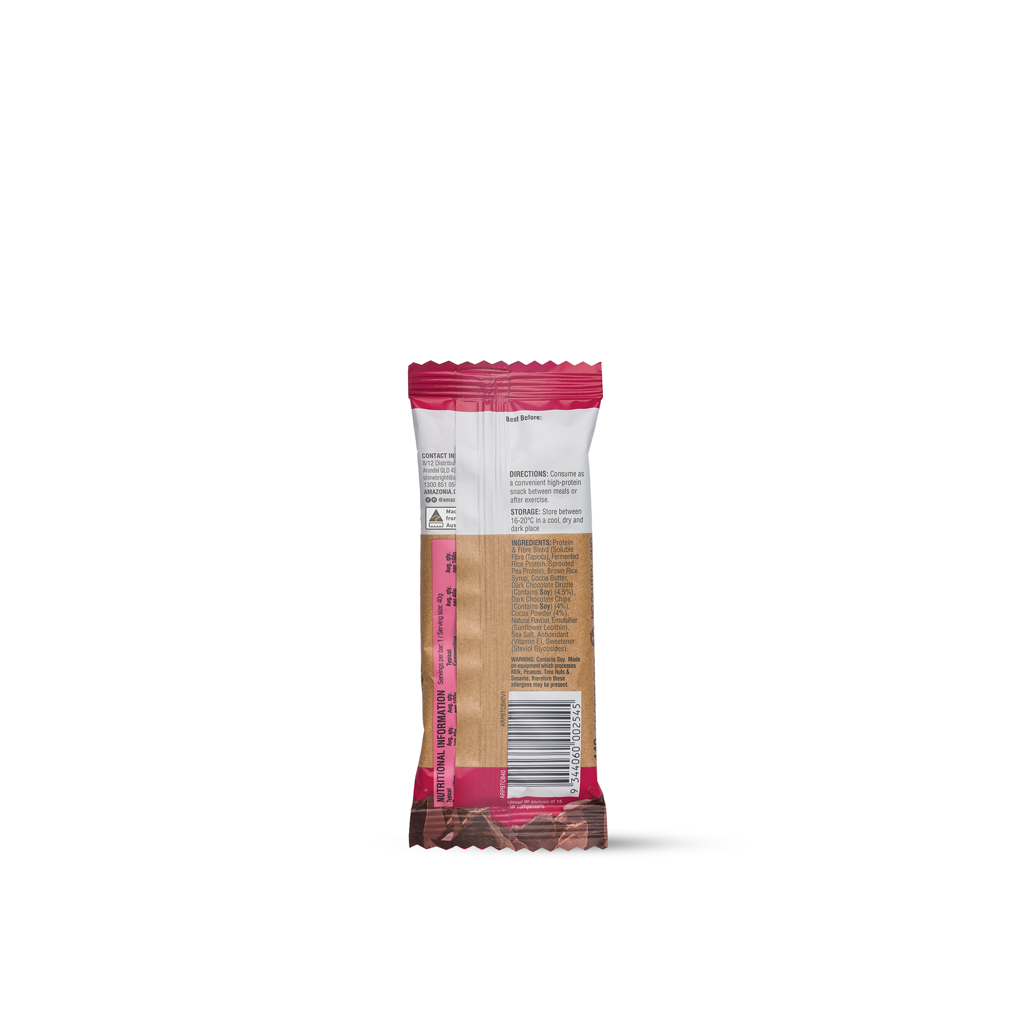 Protein Bars Triple Choc Brownie 10 Pack