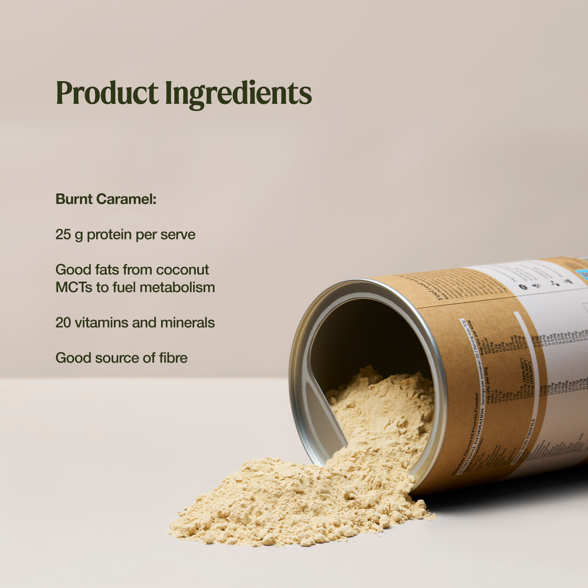 Meal Replacement Burnt Caramel