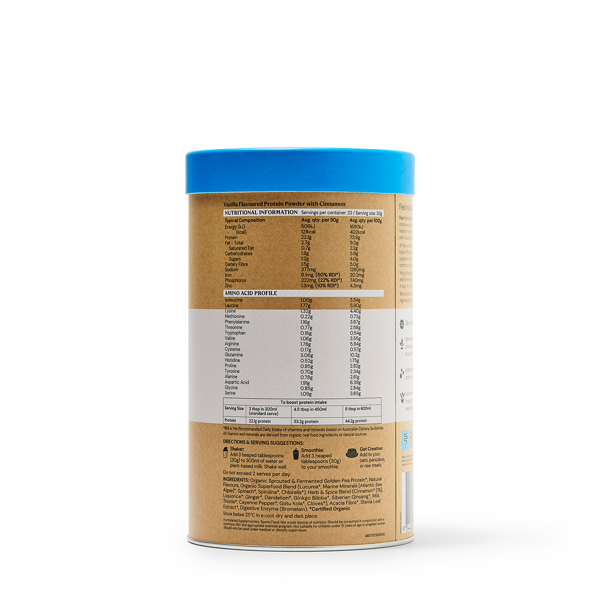 Slim & Tone Protein Vanilla Cinnamon