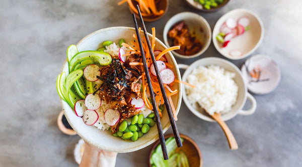 Vegan Jackfruit Poke Bowl