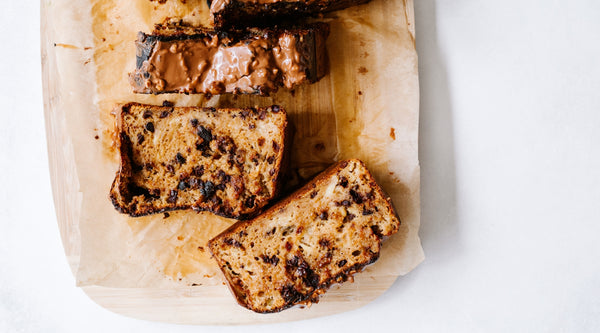 Choc Chip Protein Banana Bread