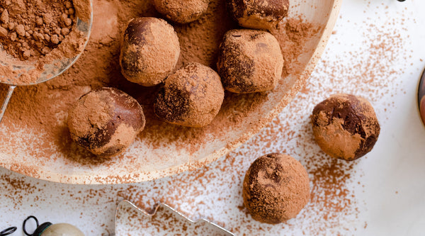 Spiced Cacao Christmas Truffles  