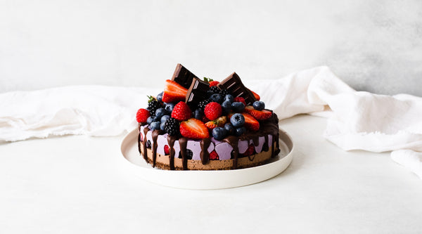 Raw Choc Berry Cake