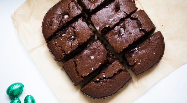 Easter Egg Brownies