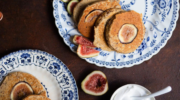Vanilla Hazelnut & Fig Pancakes