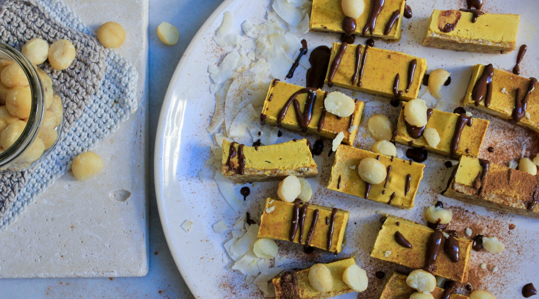 Turmeric Latte Slice