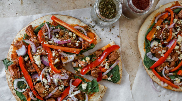 Spicy Jackfruit Pizza