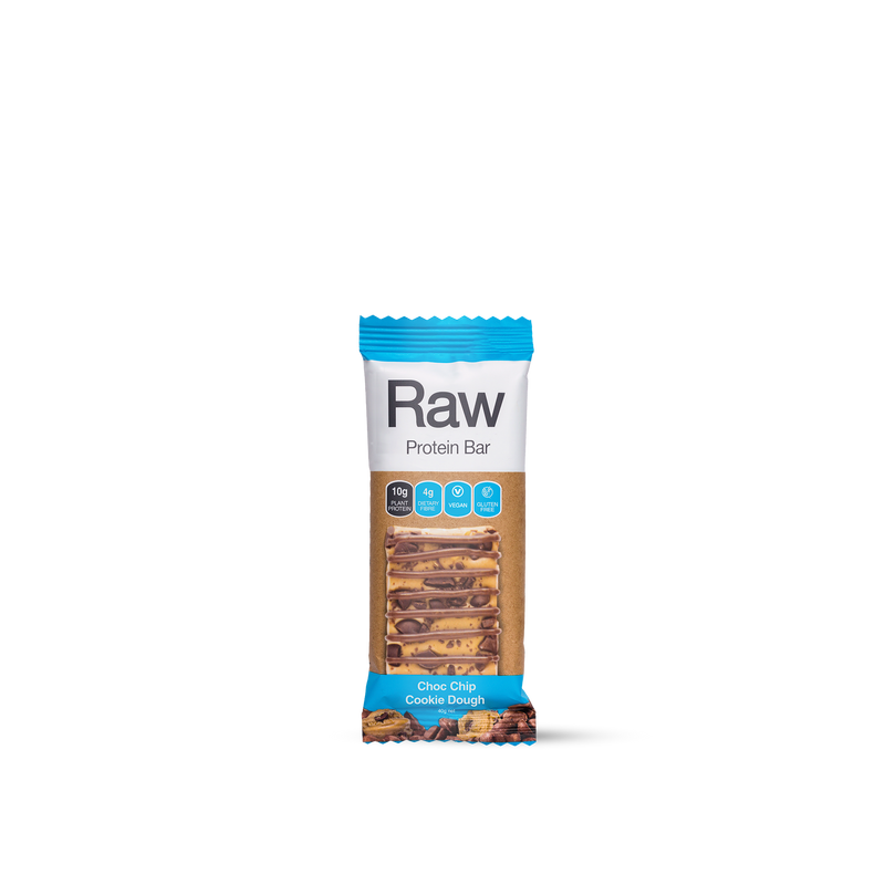 Raw Protein Bar Choc Chip Cookie Dough - 10 Pack