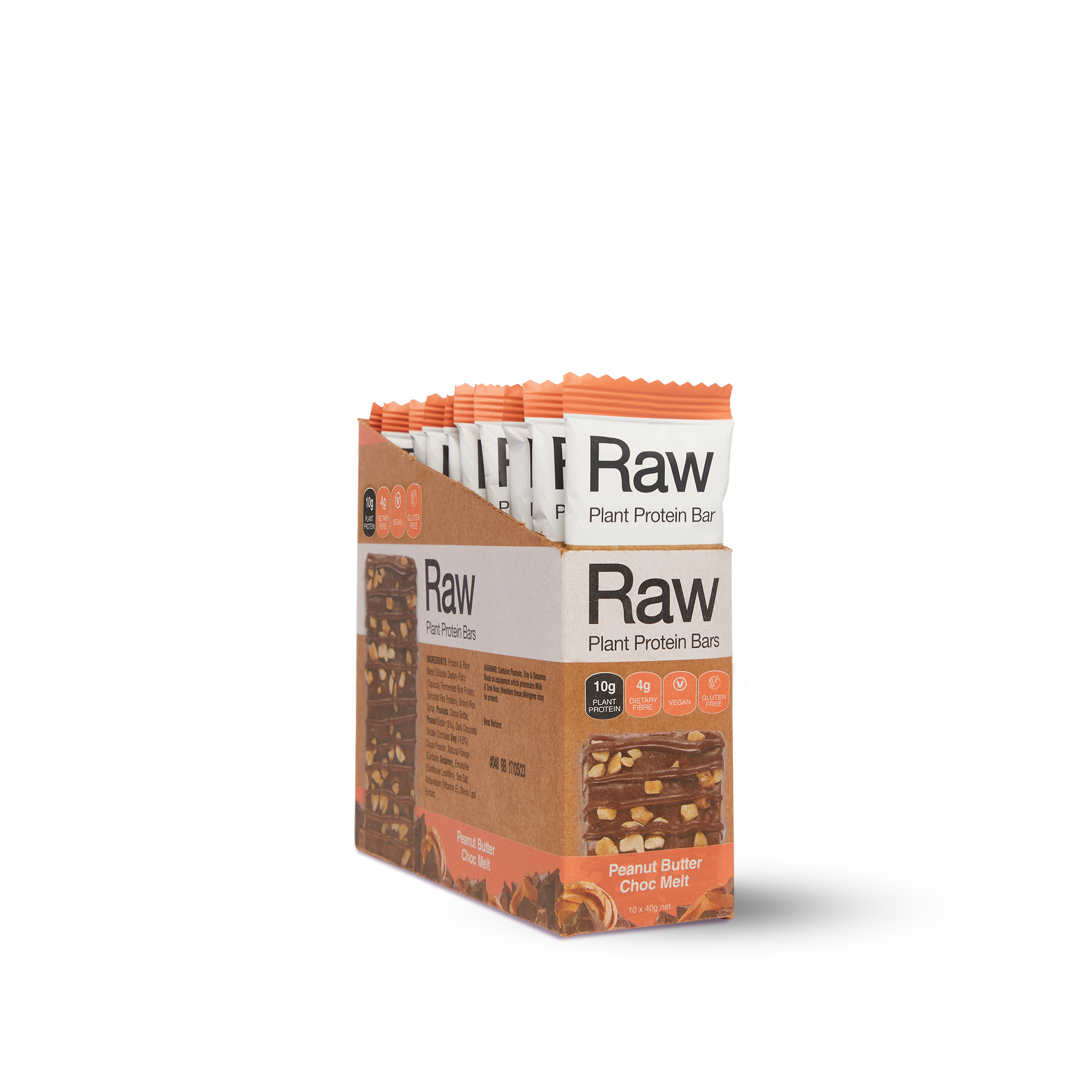 Protein Bars Peanut Butter Choc Melt 10 Pack