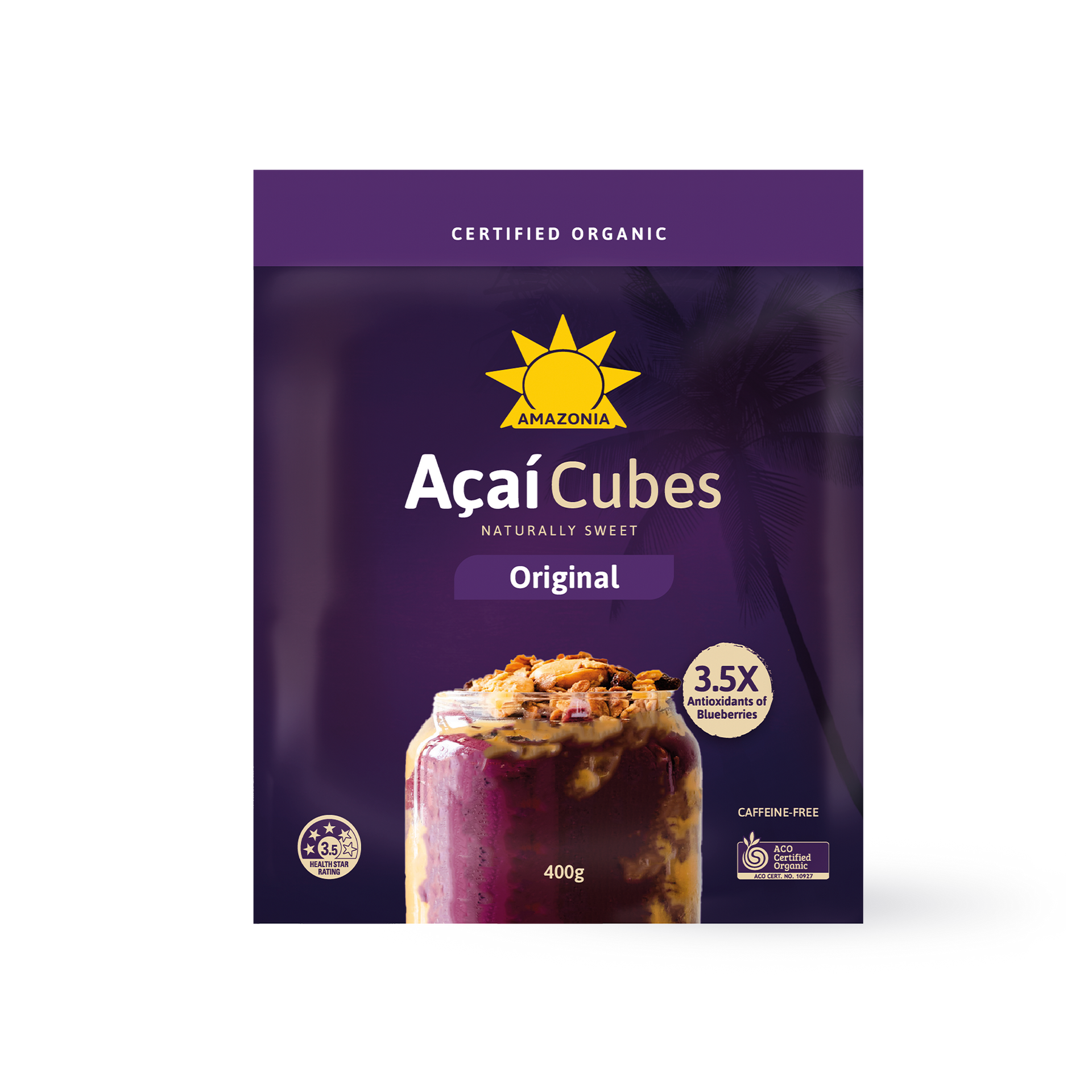 açaíです♪ Açaí Cubes Original 400g