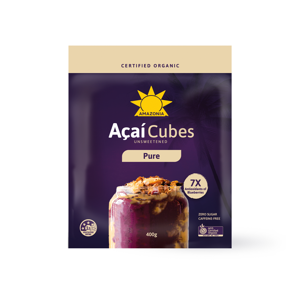Açaí Cubes Pure 400g