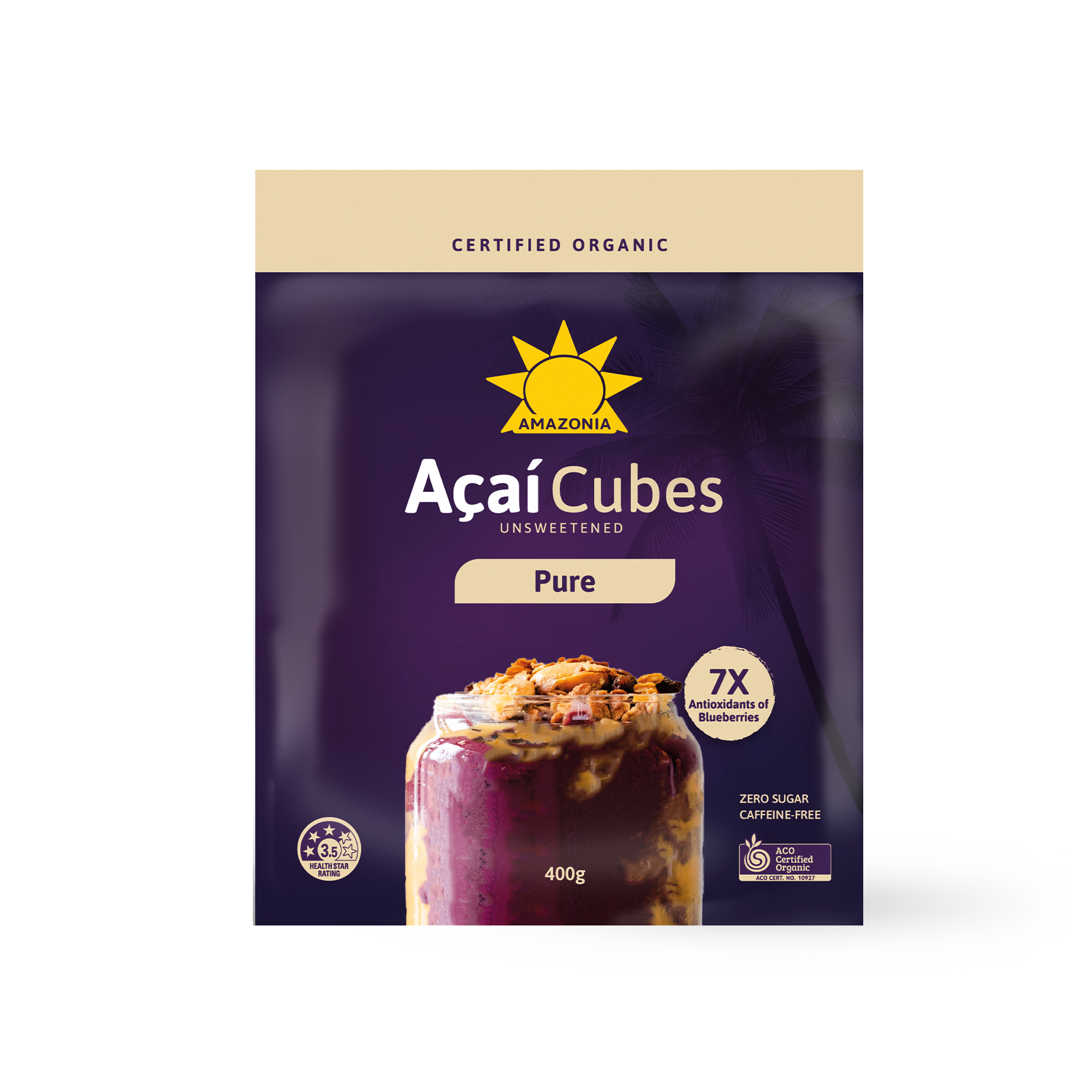 Açaí Cubes Pure 400g