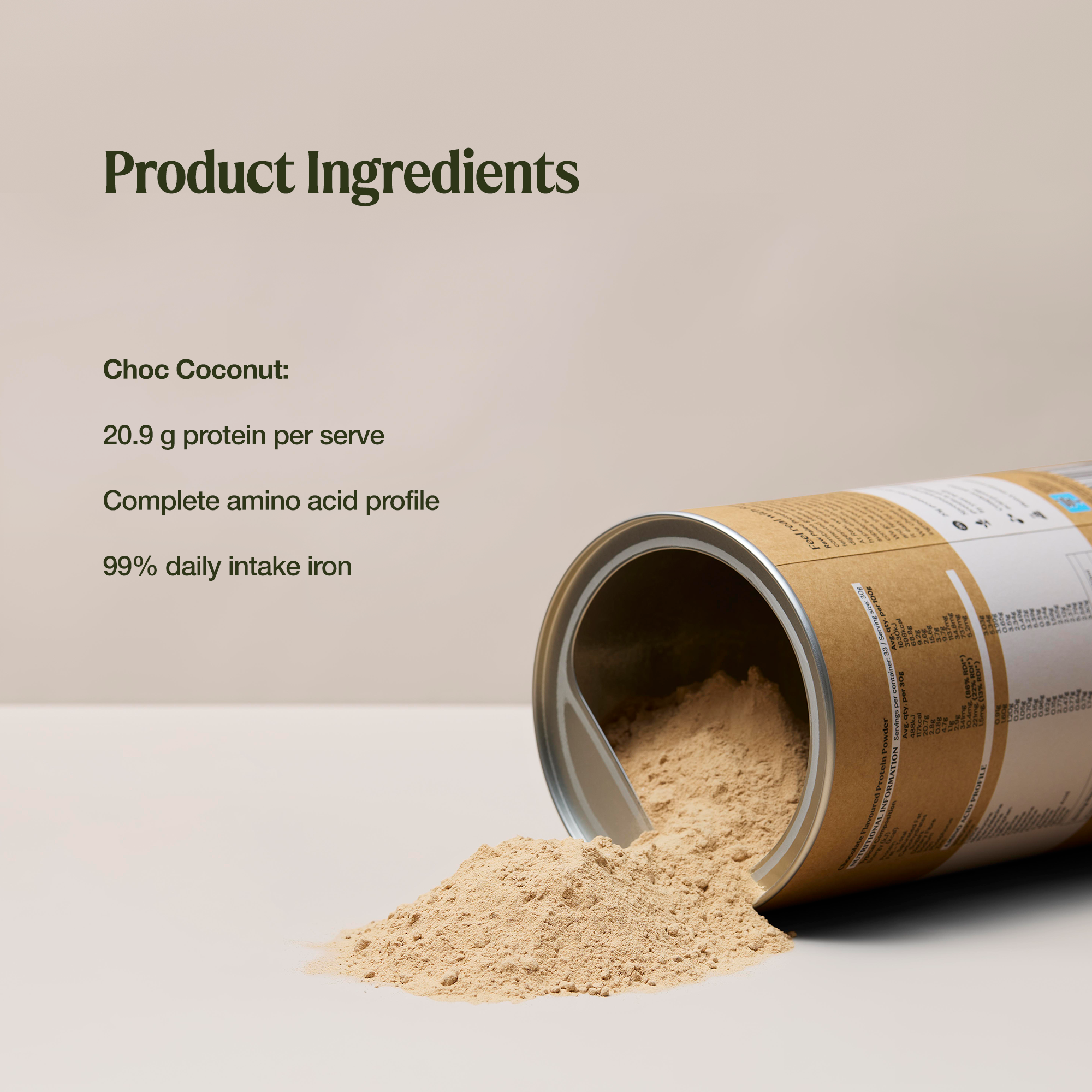 Isolate Protein Choc Coconut