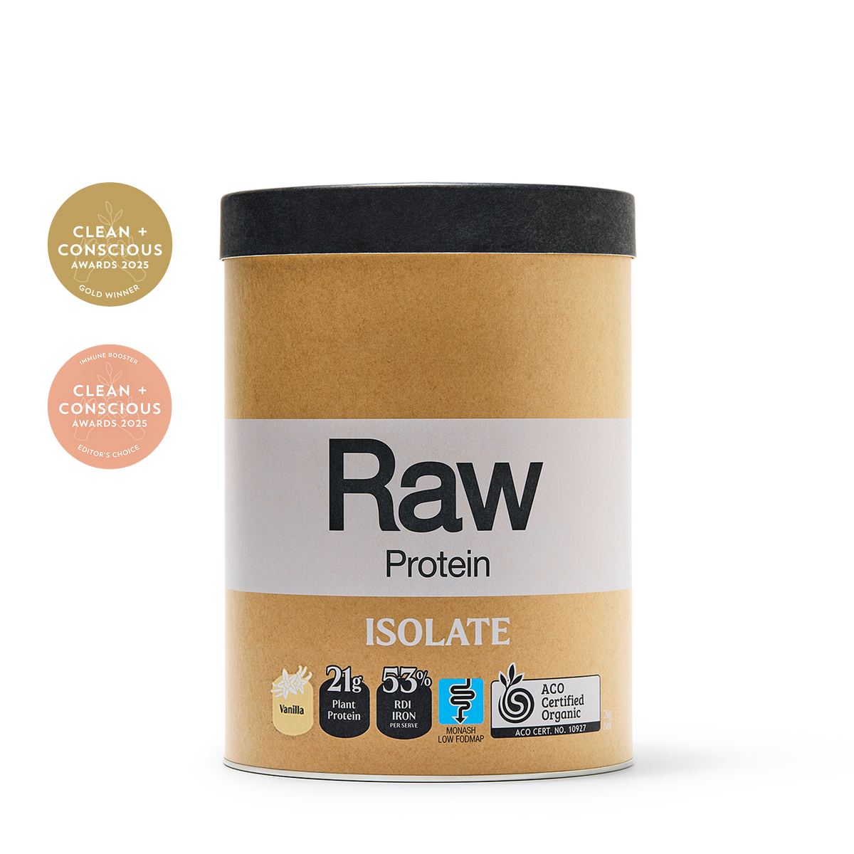 Raw Protein Isolate Vanilla | Vegan Protein Powder