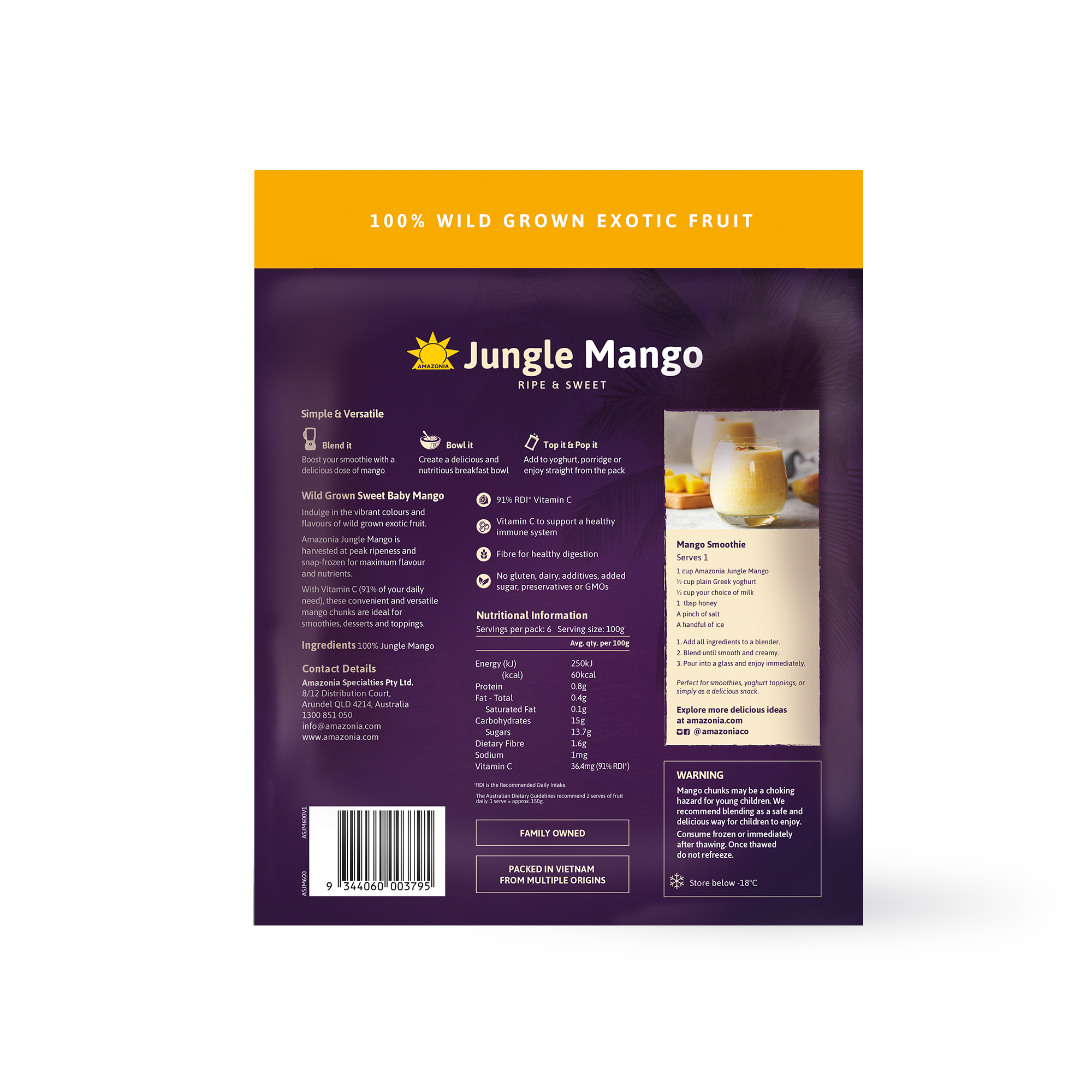 Jungle Mango 600g