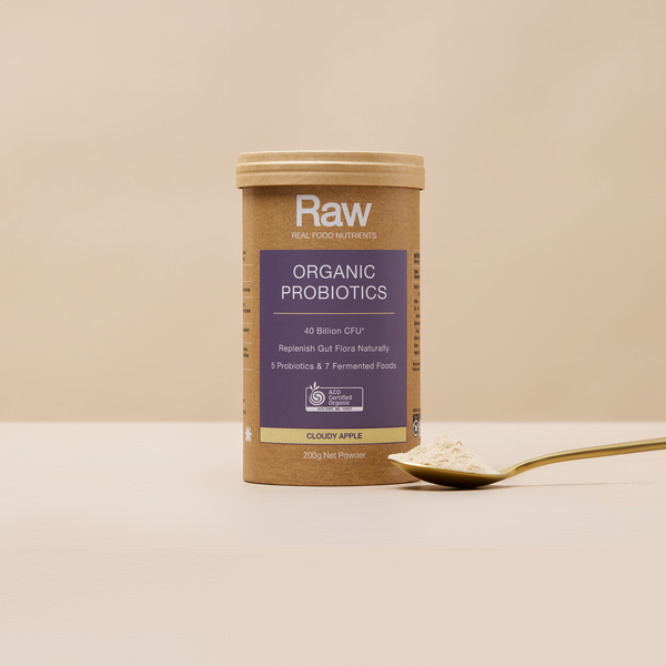 Raw Real Food Nutrients Organic Probiotics Cloudy Apple