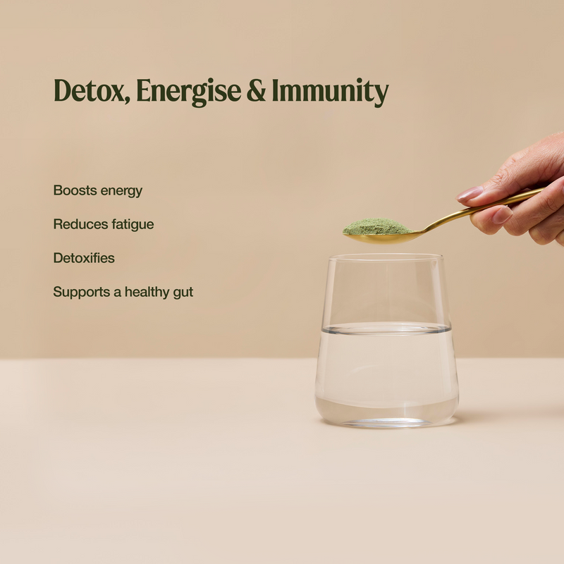 Raw Real Food Nutrients Organic Greens Vanilla Mint