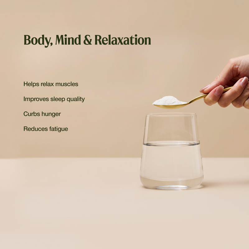 Raw Real Food Nutrients Sleep Magnesium Dreamy Vanilla