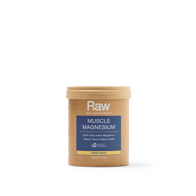 Raw Real Food Nutrients Muscle Magnesium Creamy Mango