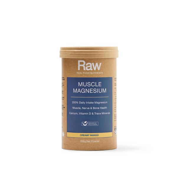 Raw Real Food Nutrients Muscle Magnesium Creamy Mango
