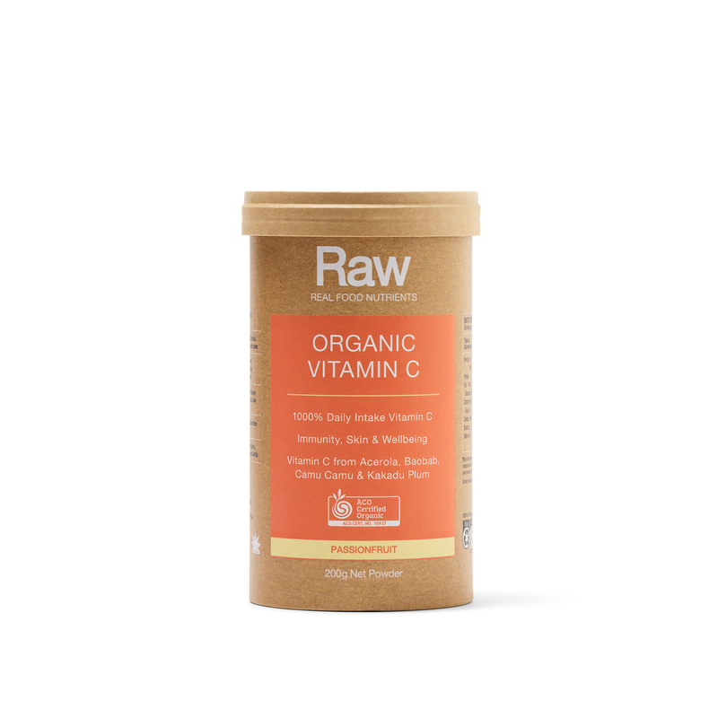 Raw Real Food Nutrients Organic Vitamin C Passionfruit