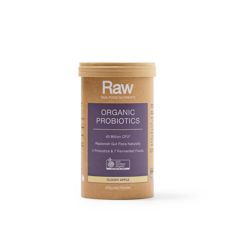 Raw Real Food Nutrients Organic Probiotics Cloudy Apple
