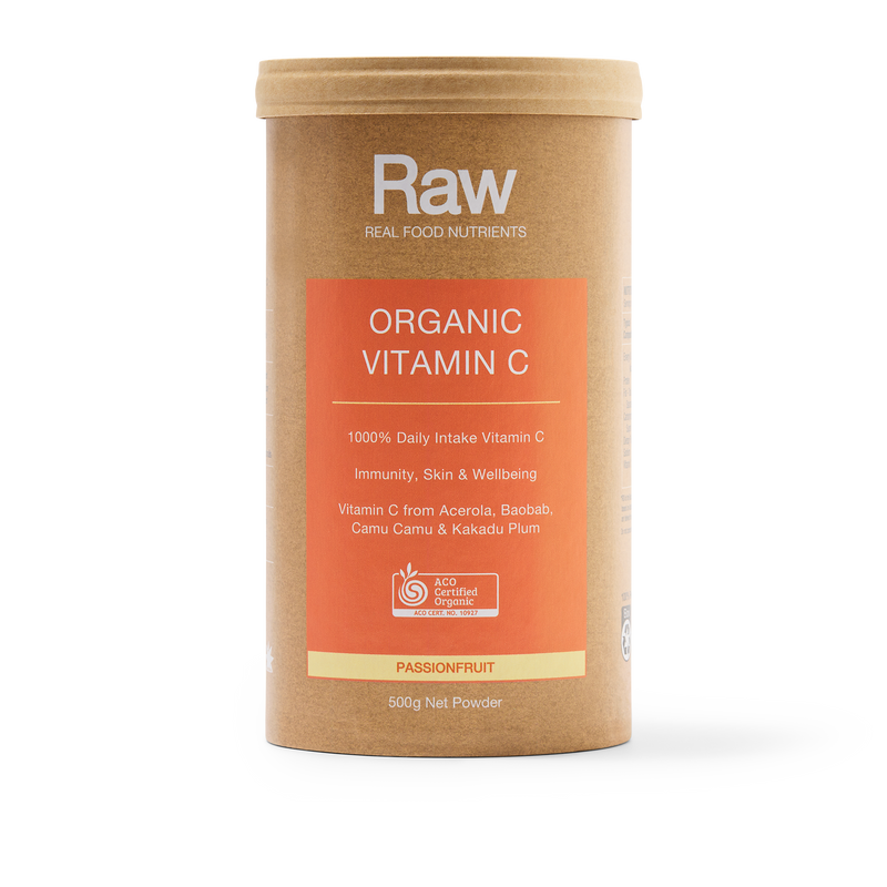 Raw Real Food Nutrients Organic Vitamin C Passionfruit