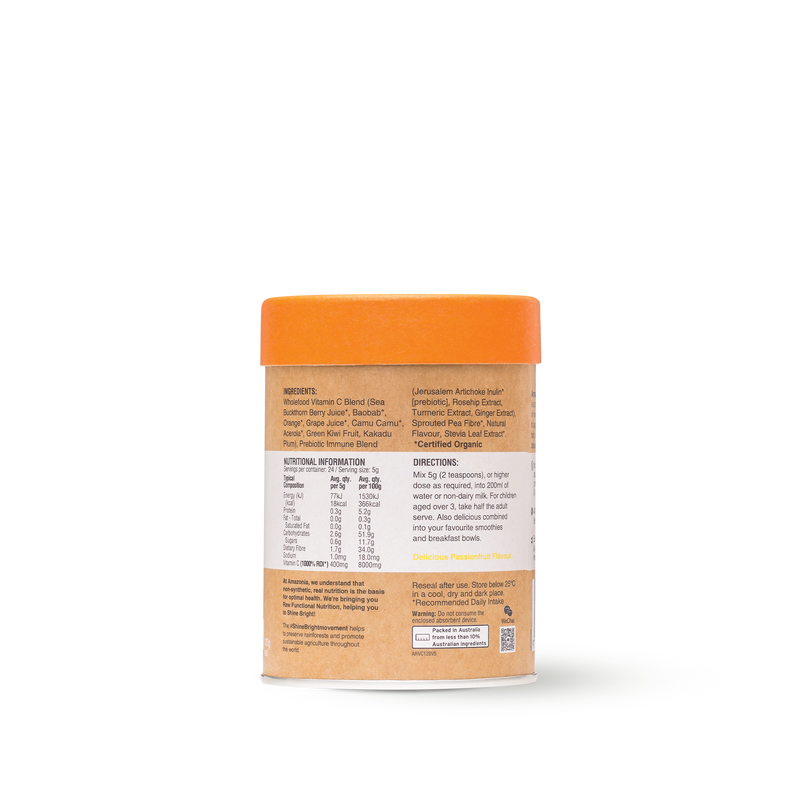 Raw Wholefood Extracts Vitamin C+