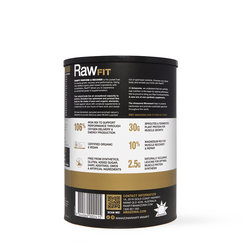 RawFIT Plant Protein Perform & Recover Rich Chocolate