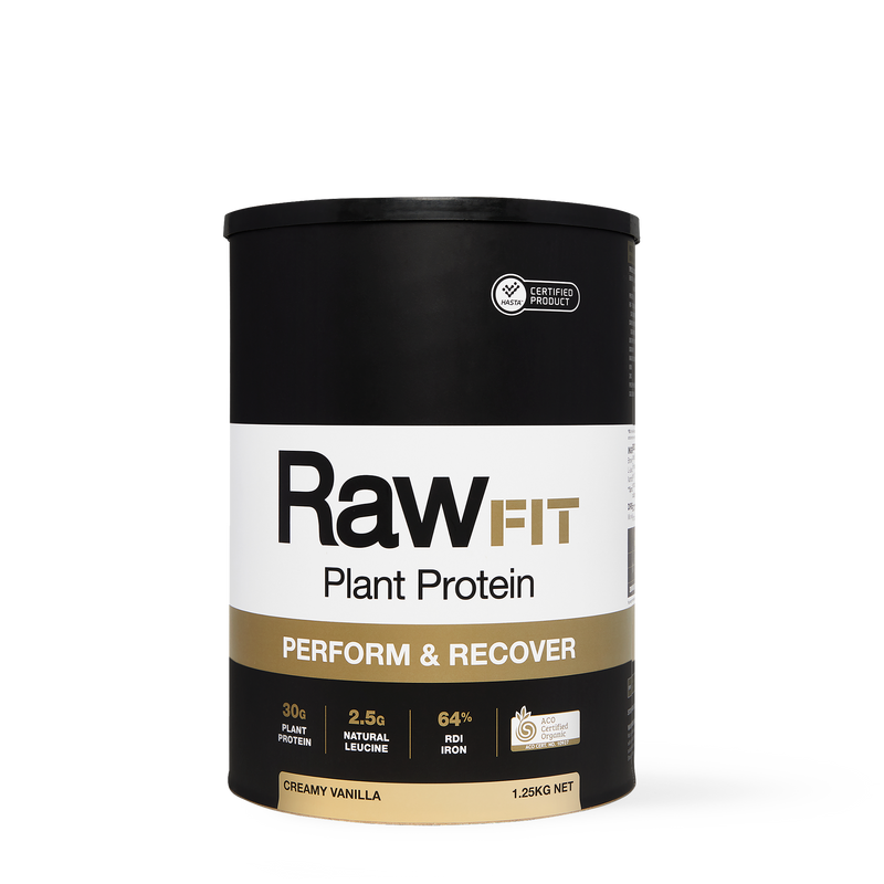 RawFIT Plant Protein Perform & Recover Creamy Vanilla