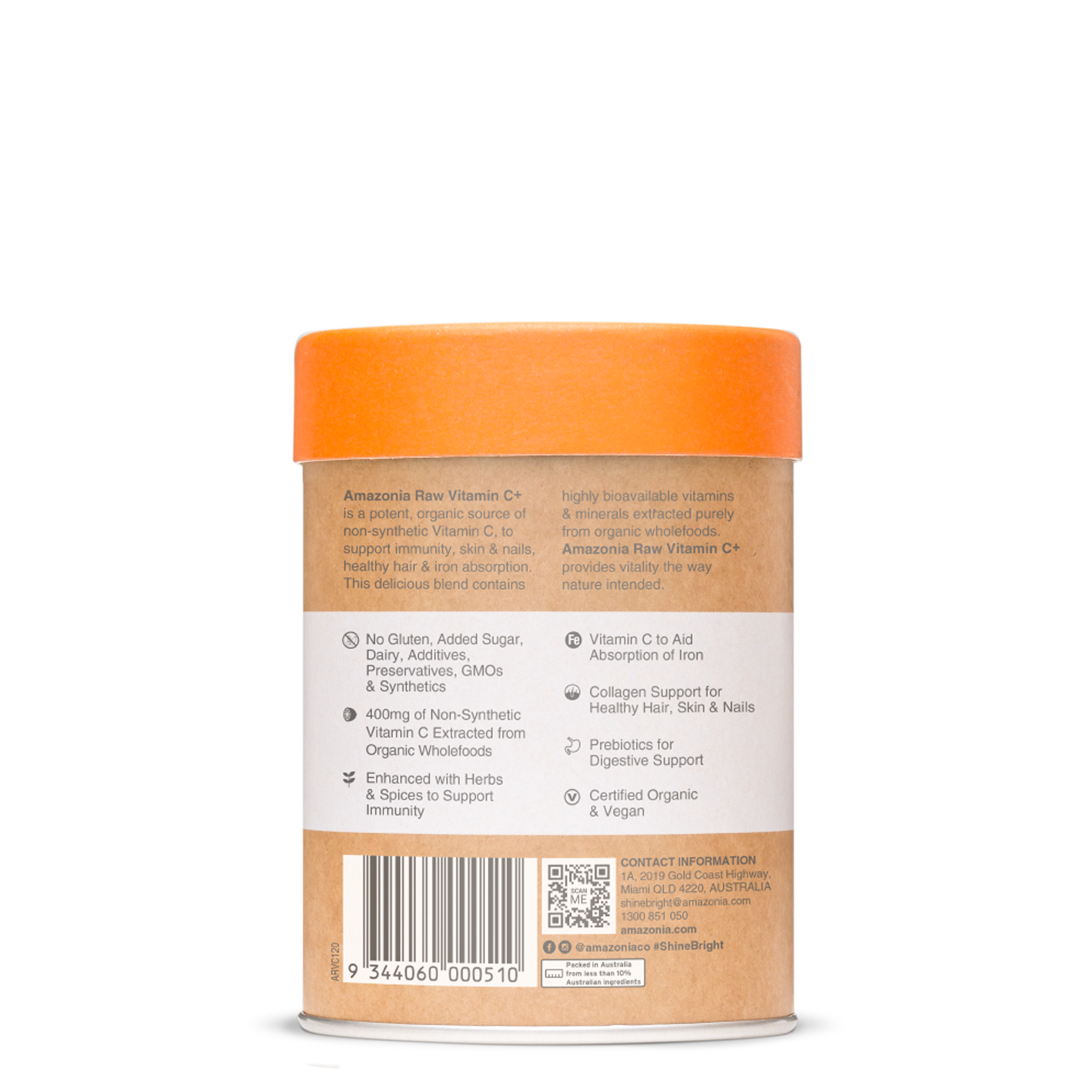 Raw Wholefood Extracts Vitamin C+