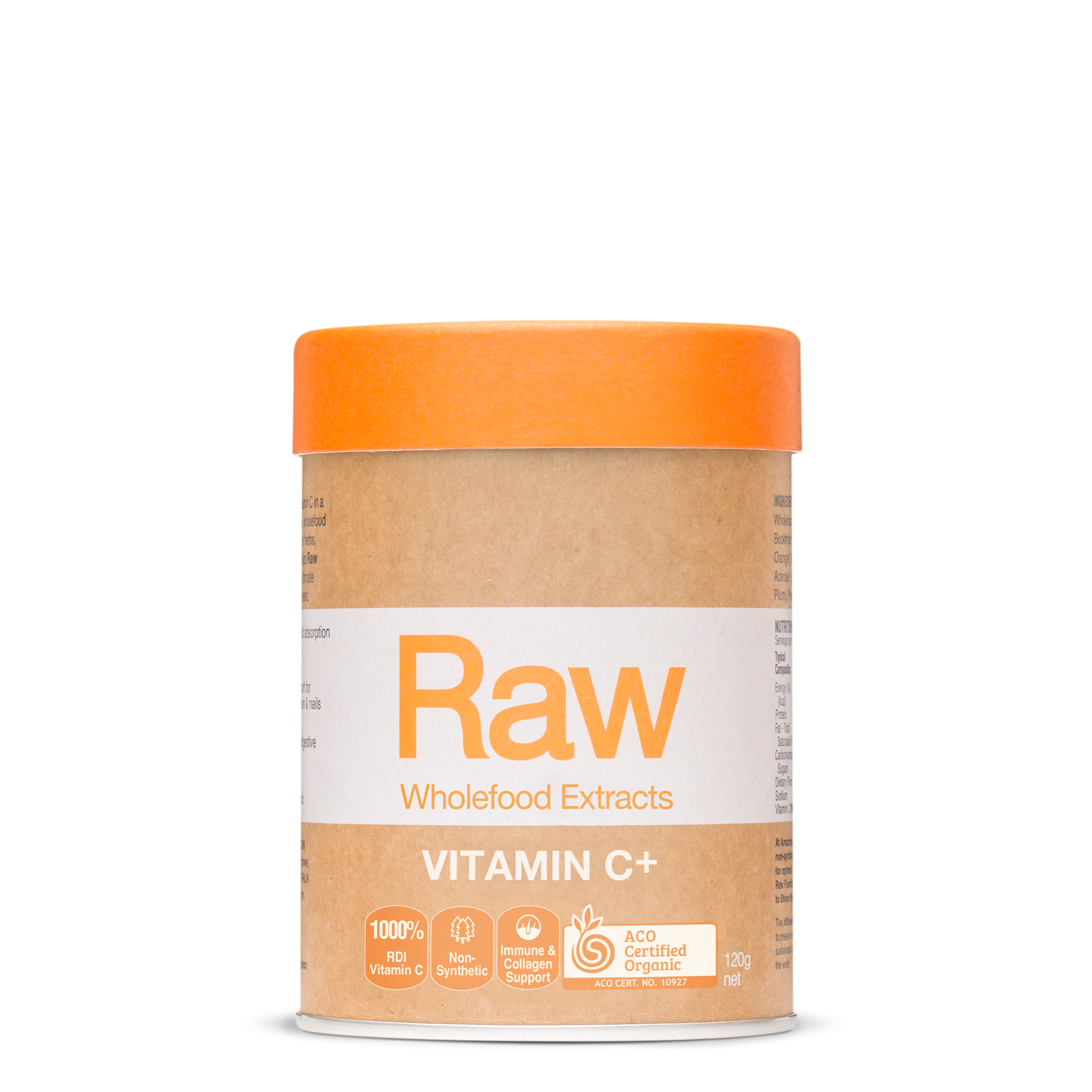 Raw Wholefood Extracts Vitamin C+