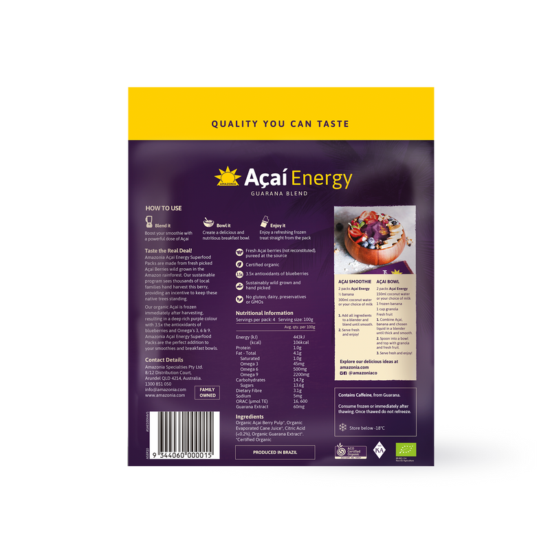 Amazonia Açaí Energy
