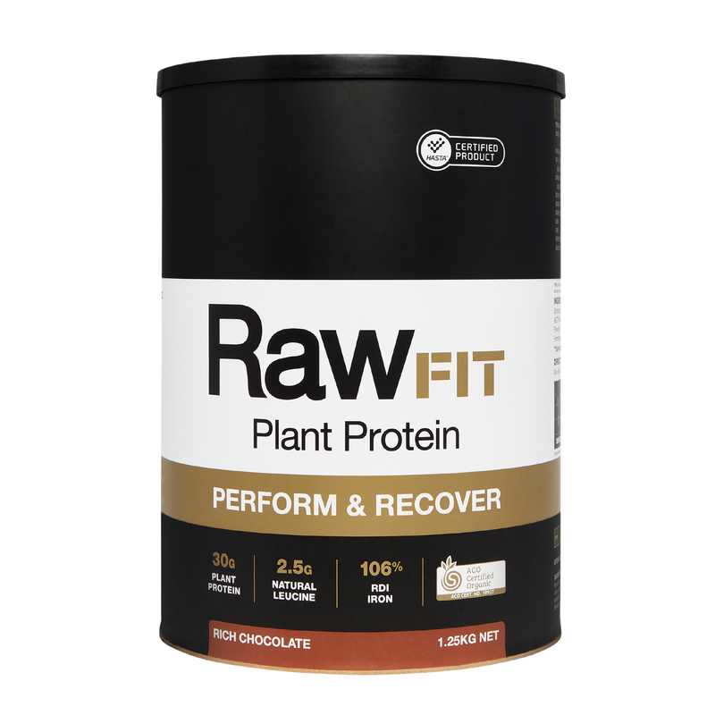 RawFIT Plant Protein Perform & Recover Rich Chocolate