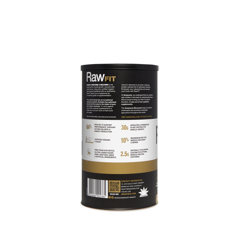 RawFIT Plant Protein Perform & Recover Creamy Vanilla