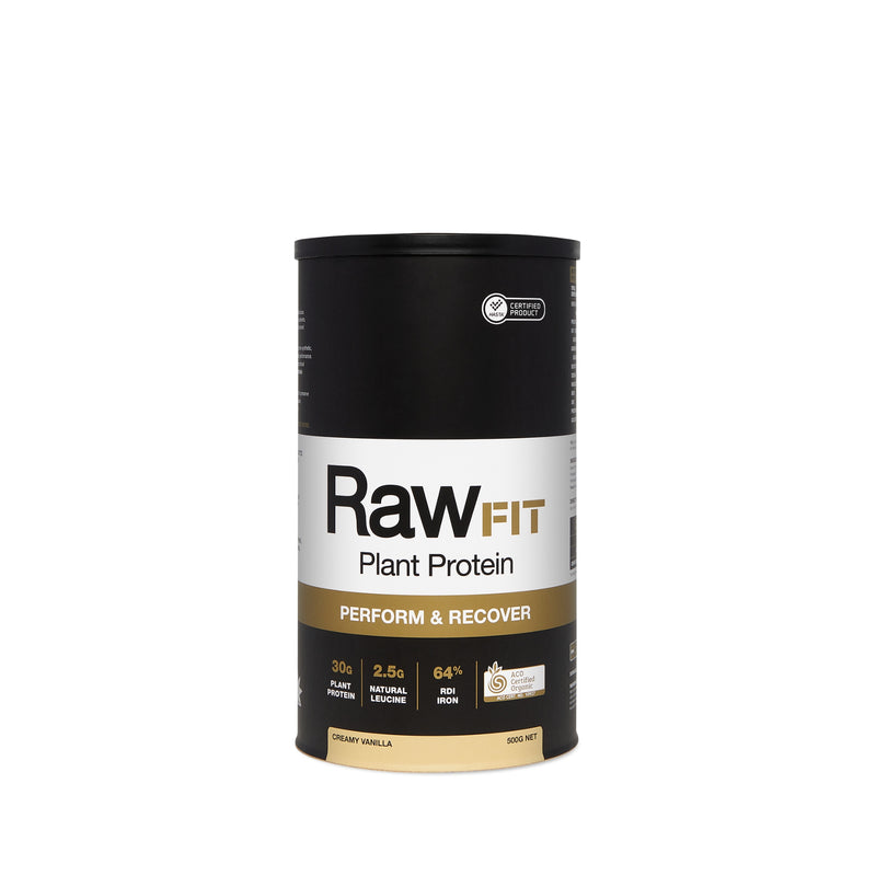 RawFIT Plant Protein Perform & Recover Creamy Vanilla