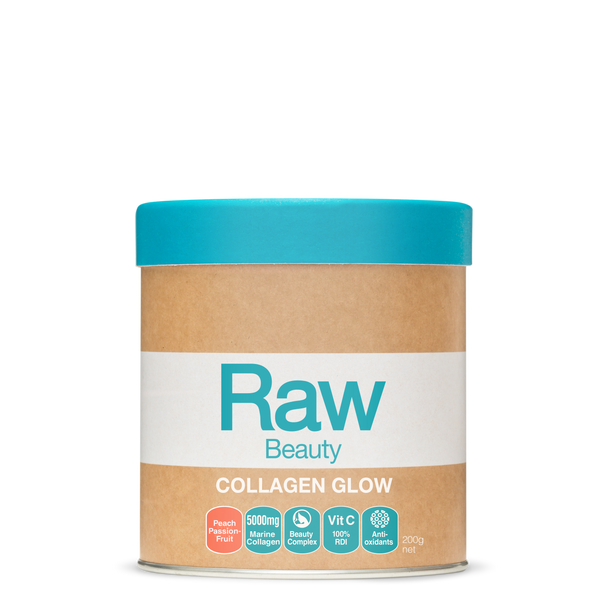 Raw Beauty Collagen Glow Peach Passionfruit