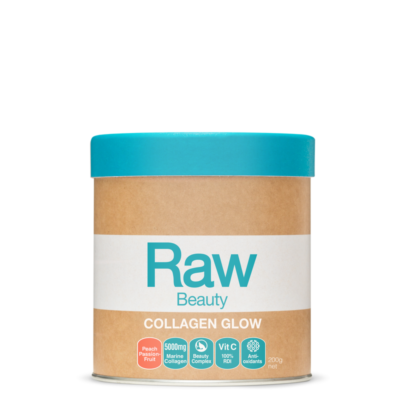 Raw Beauty Collagen Glow Peach Passionfruit