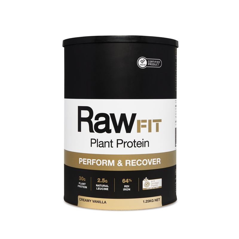 RawFIT Plant Protein Perform & Recover Creamy Vanilla