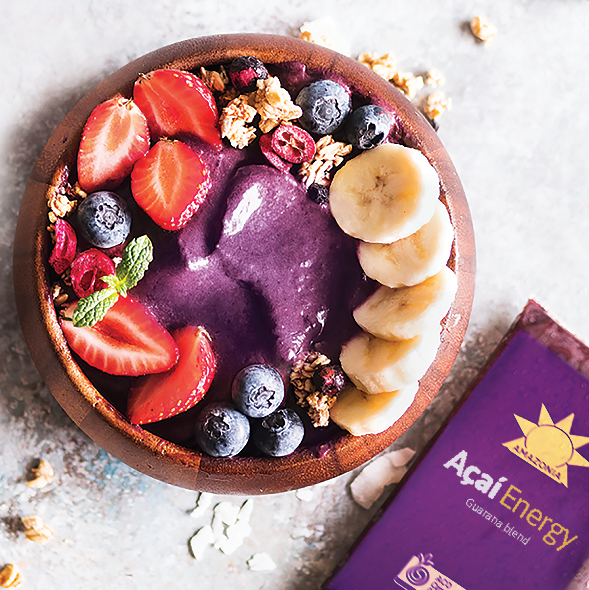 Amazonia Açaí Energy 4x100g Sachets