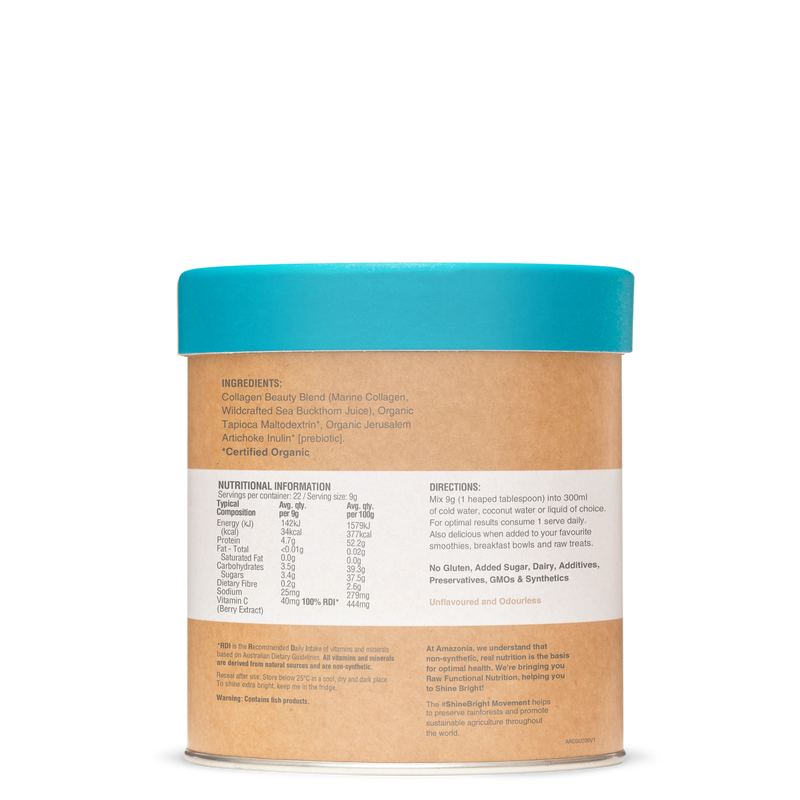 Raw Beauty Collagen Glow Unflavoured